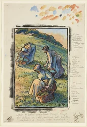 Women Weeding the Grass